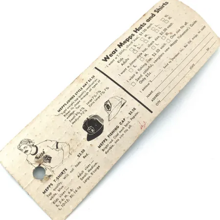 Mepps Aglia 2 (1980s), 3/16oz Copper spinning lure #17672