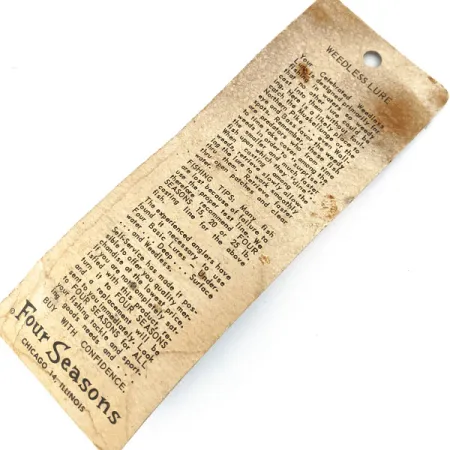 Atlantic Lures Celebrated Weedless, 1/3oz Nickel fishing spoon #14979