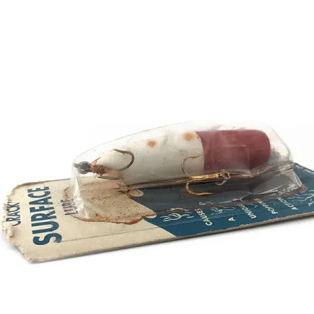 Atlantic Lures Atlaic Lures Crack, 1/4oz White / Red fishing lure #14975