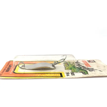 Luhr Jensen Lil' Kroc (Krocodile Stubby), 1/4oz Nickel fishing spoon #14983