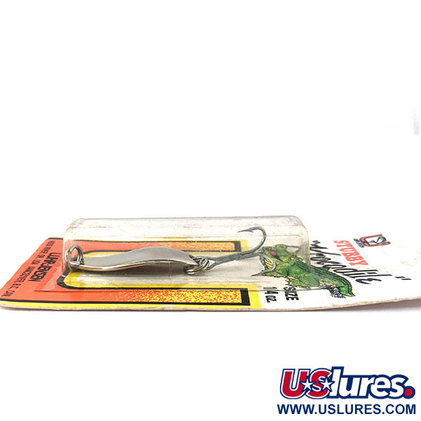  Luhr Jensen ​Lil' Kroc (Krocodile Stubby), 1/4oz Nickel fishing spoon #15634