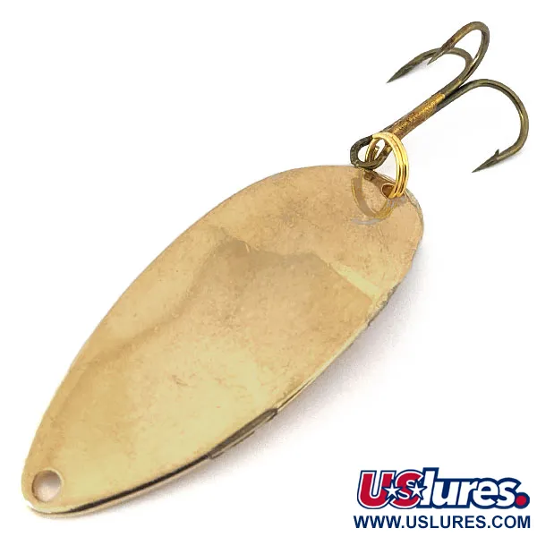 Vintage Acme Little Cleo, 2/5oz Gold fishing spoon #14994