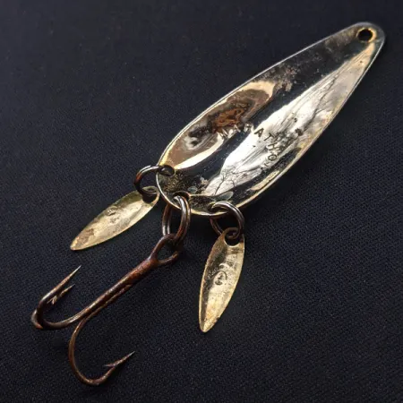 Vintage Marathon (with sonic blades), 3/16oz Gold fishing spoon #15006