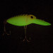 Vintage   The Producers Willy's Worm Glow, 1/4oz White / Green Glow Glow in UV light, Fluorescent fishing lure #15007