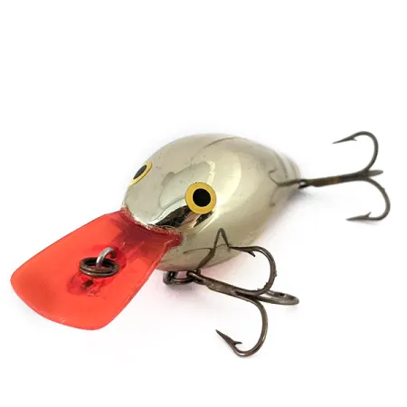 Vintage Rapala Fat Rap, 2/5oz Gold / Red fishing lure #15012