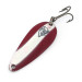 Vintage  Eppinger Dardevle Spinnie, 1/3oz Red / White / Nickel fishing spoon #15018