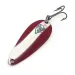 Vintage  Eppinger Dardevle Spinnie, 1/3oz Red / White / Nickel fishing spoon #15018