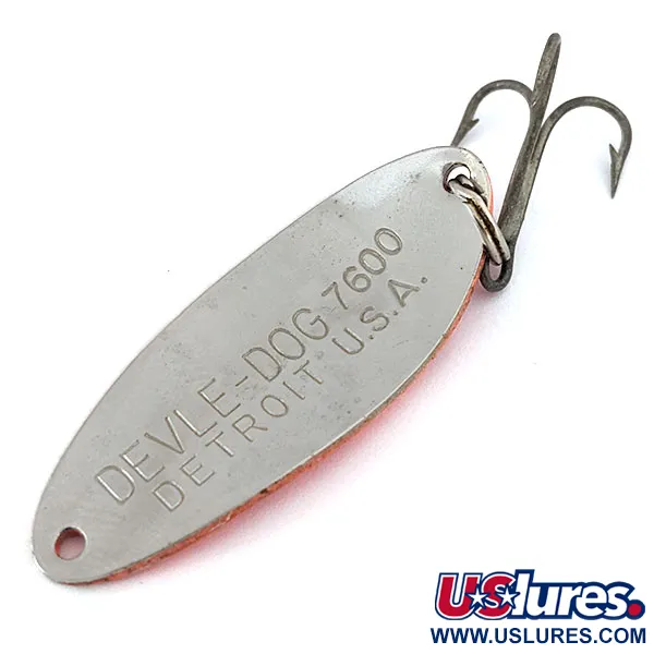 Vintage  Eppinger Dardevle Devle Dog 7600, 1/3oz  fishing spoon #15035