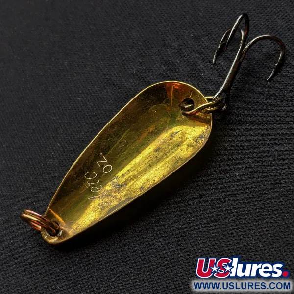 Vintage  Aeroplane Spinner Aero, 1/3oz Brass fishing spoon #15042