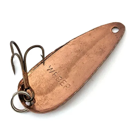 Vintage Weber, 3/16oz Copper fishing spoon #15044