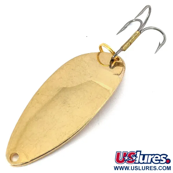 Vintage Acme Little Cleo, 2/5oz Gold fishing spoon #15052