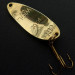 Vintage   Acme Little Cleo, 1/3oz Gold fishing spoon #15053