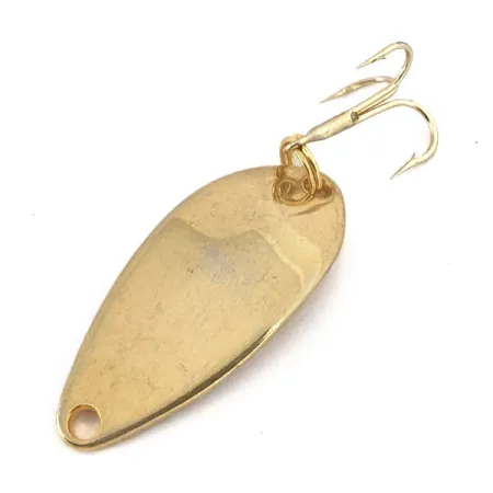 Vintage Acme Little Cleo, 3/16oz Gold fishing spoon #15055