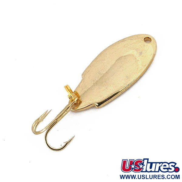 Vintage   ​Acme Thunderbolt, 1/8oz Gold fishing spoon #15056