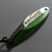 Vintage  Acme Kastmaster, 3/8oz Nickel / Green fishing spoon #15074