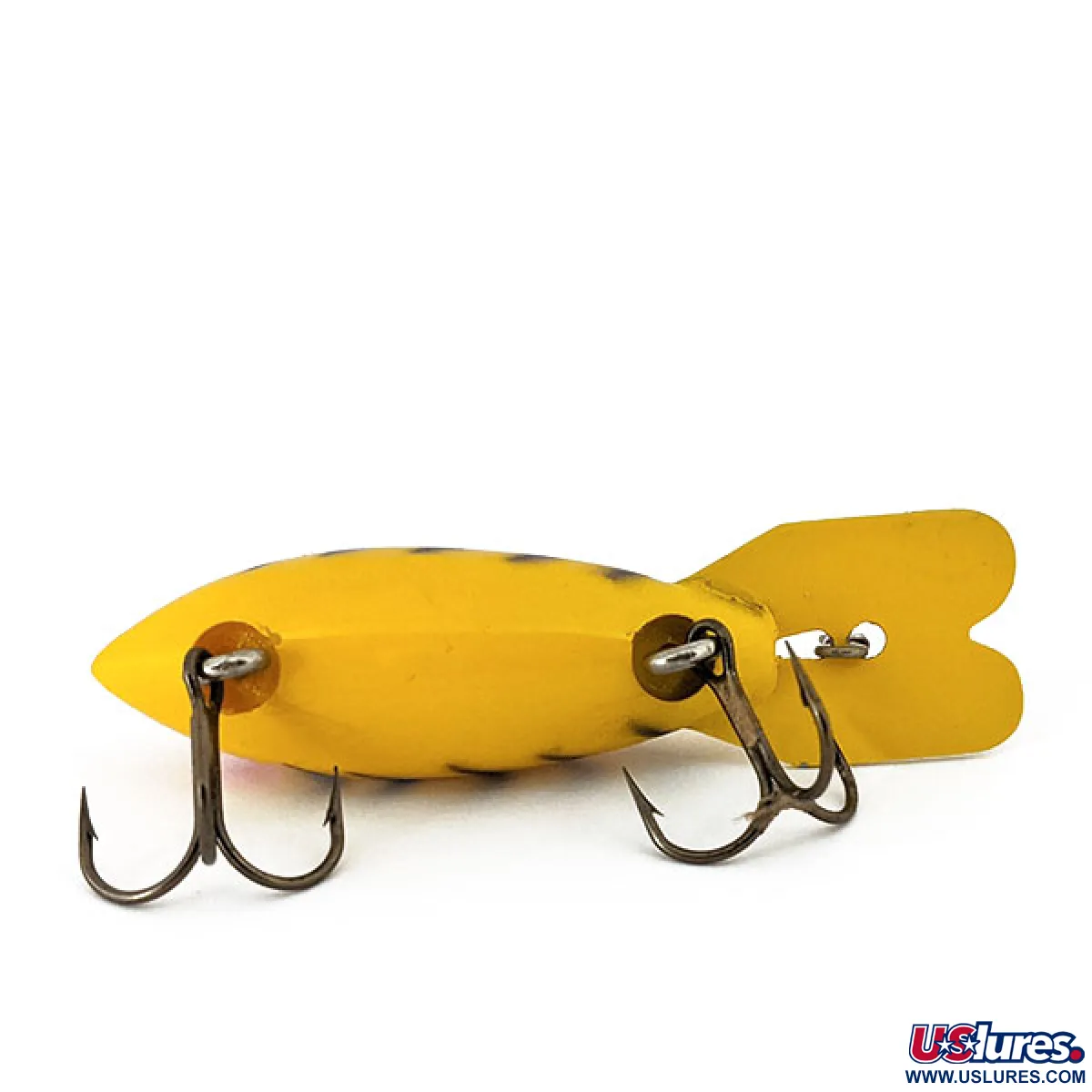 black and yellow fishing lures Vintage Bomber 200 series, 1/3oz Yellow / Black fishing lure #15085