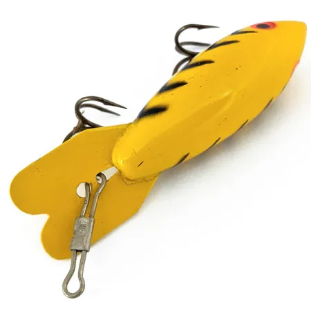 Vintage Bomber 200 series, 1/3oz Yellow / Black fishing lure #15085