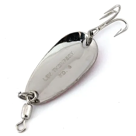 Vintage Len Thompson #6, 1/8oz fishing spoon #15103