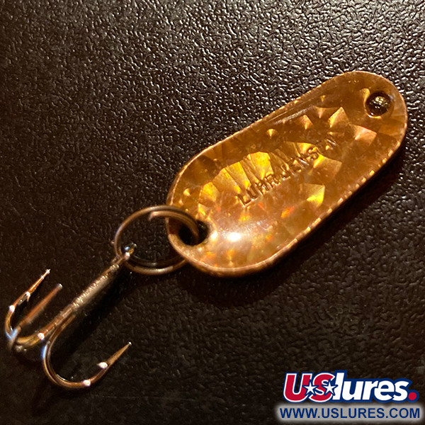 Vintage   Luhr Jensen Luhr's wobbler Crystal, 3/16oz  fishing spoon #20695