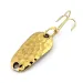 Vintage   Luhr Jensen Luhr's wobbler, 3/16oz gold fishing spoon #22161