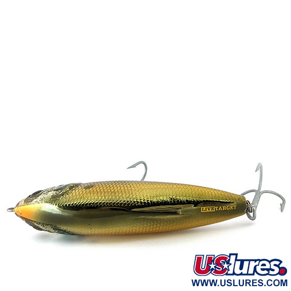  LiveTarget  Live Target Menhaden , 2 1/4oz Gold fishing lure #15150