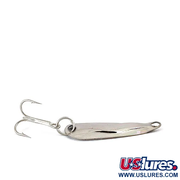  Luhr Jensen Hot Shot W, 3/64oz Silver fishing spoon #15151
