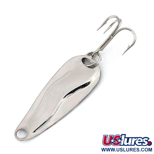  Luhr Jensen Hot Shot W, 3/64oz Silver fishing spoon #15151