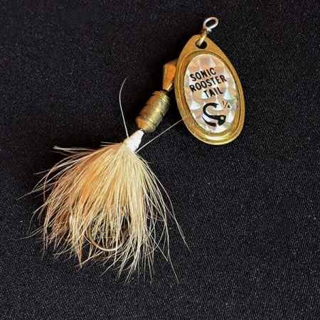 Vintage Yakima Bait ​Sonic Rooster Tail, 1/4oz spinning lure #15178