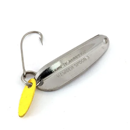 Vintage HT Enterprises Jig-A-whooper Hawgler spoon #3, 1/4oz fishing spoon #15186