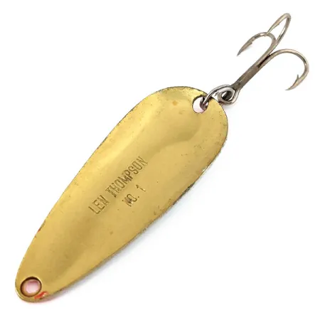 Vintage Len Thompson #1, 3/4oz fishing spoon #15190