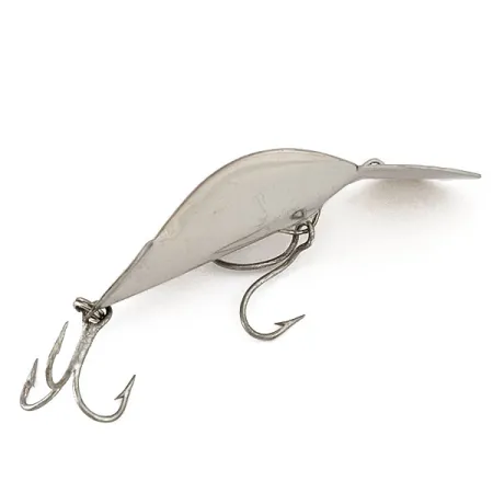 Vintage Buck Perry spoonplug, 1/3oz Nickel fishing spoon #15200