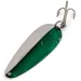Vintage  Eppinger Dardevle Dardevlet, 3/4oz Nickel / Green fishing spoon #15209