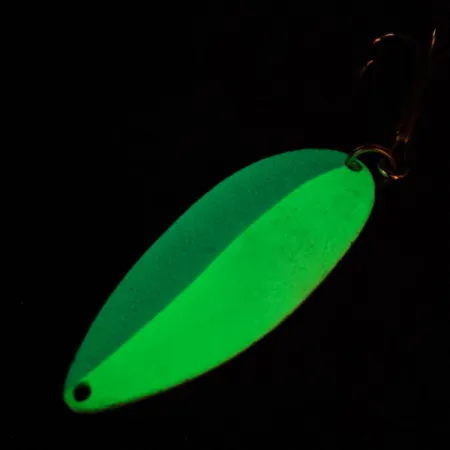 Vintage Seneca Little Cleo (Hula Girl) Glow, 3/4oz fishing spoon #16087