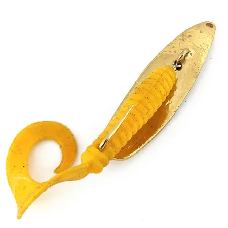 Vintage Mepps Timber Doodle 1, 2/5oz Gold fishing spoon #15233