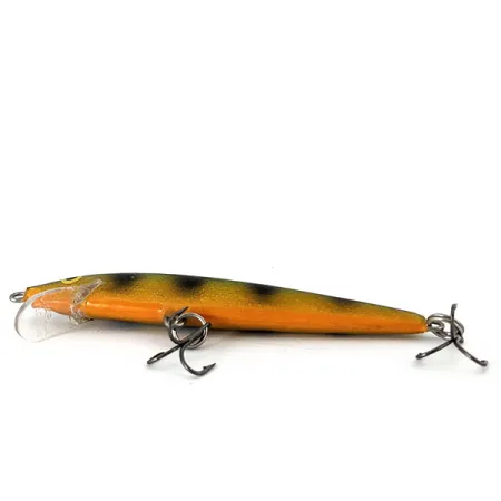 Vintage Rapala Original Floater F9, 1/8oz Fire Tiger fishing lure #15235