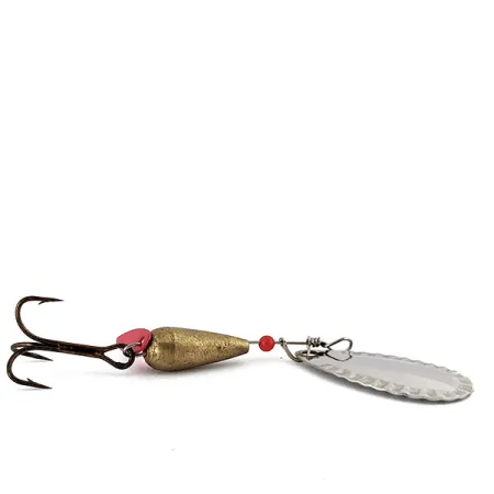 Vintage Herter's Perfect Spinner (Japan), 1/4oz Brass/nickel spinning lure #17724