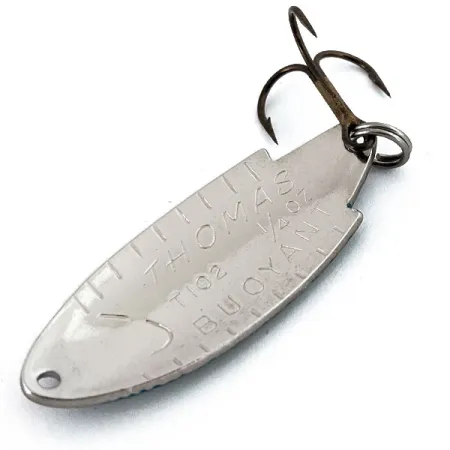 Vintage Thomas Buoyant, 1/4oz Trout fishing spoon #15253