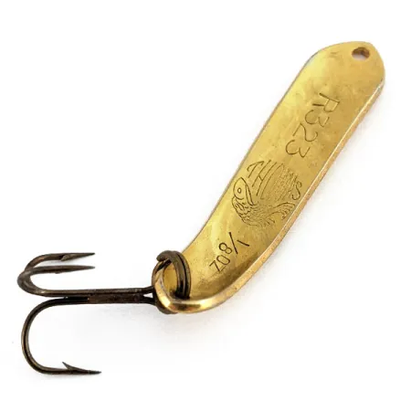 Vintage Thomas EEL, 1/8oz Gold fishing spoon #15254