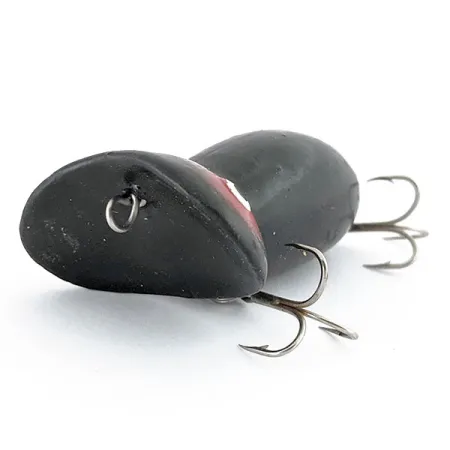Vintage Burke Flex Plug , 1/2oz Black fishing lure #15268