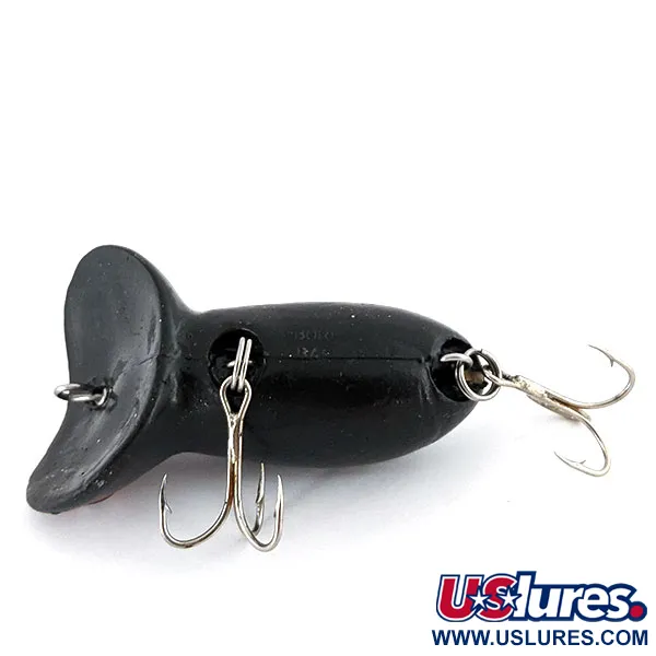 Vintage Burke Flex Plug , 1/2oz Black fishing lure #15268
