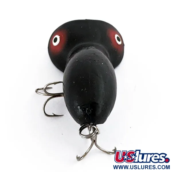 Vintage Burke Flex Plug , 1/2oz Black fishing lure #15268