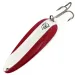 Vintage  Eppinger Dardevle , 1oz Nickel / Red fishing spoon #15290