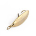 Vintage   Weedless Johnson Silver Minnow , 3/16oz Gold fishing spoon #15320