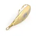 Vintage   Weedless Johnson Silver Minnow, 2/5oz Gold fishing spoon #15322