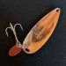 Vintage   Johnson Sprite, 3/5oz Copper fishing spoon #15325