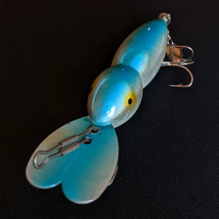 Vintage Whopper Stopper Hellbender G Finish, 1/2oz G Finish Reflective Coating  fishing lure #15335