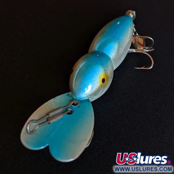 Vintage Whopper Stopper Hellbender G Finish, 1/2oz G Finish Reflective Coating  fishing lure #15335