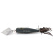 Vintage   Fred Arbogast Sputterbuzz, 1/2oz Gray / Red fishing lure #15336