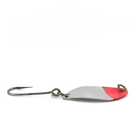 Vintage Yakima Bait Worden's F.S.T 1, 1/8oz Nickel / Red fishing spoon #15352