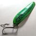 Vintage  Eppinger Dardevle Cop-E-Cat 7400, 1/2oz Green / Nickel fishing spoon #15353